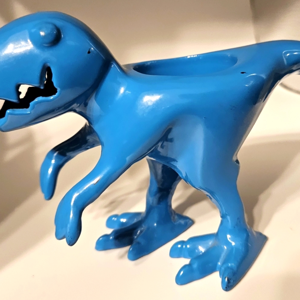 T-Rex Dinasour Tealight holder.  Tyrannosaurus.